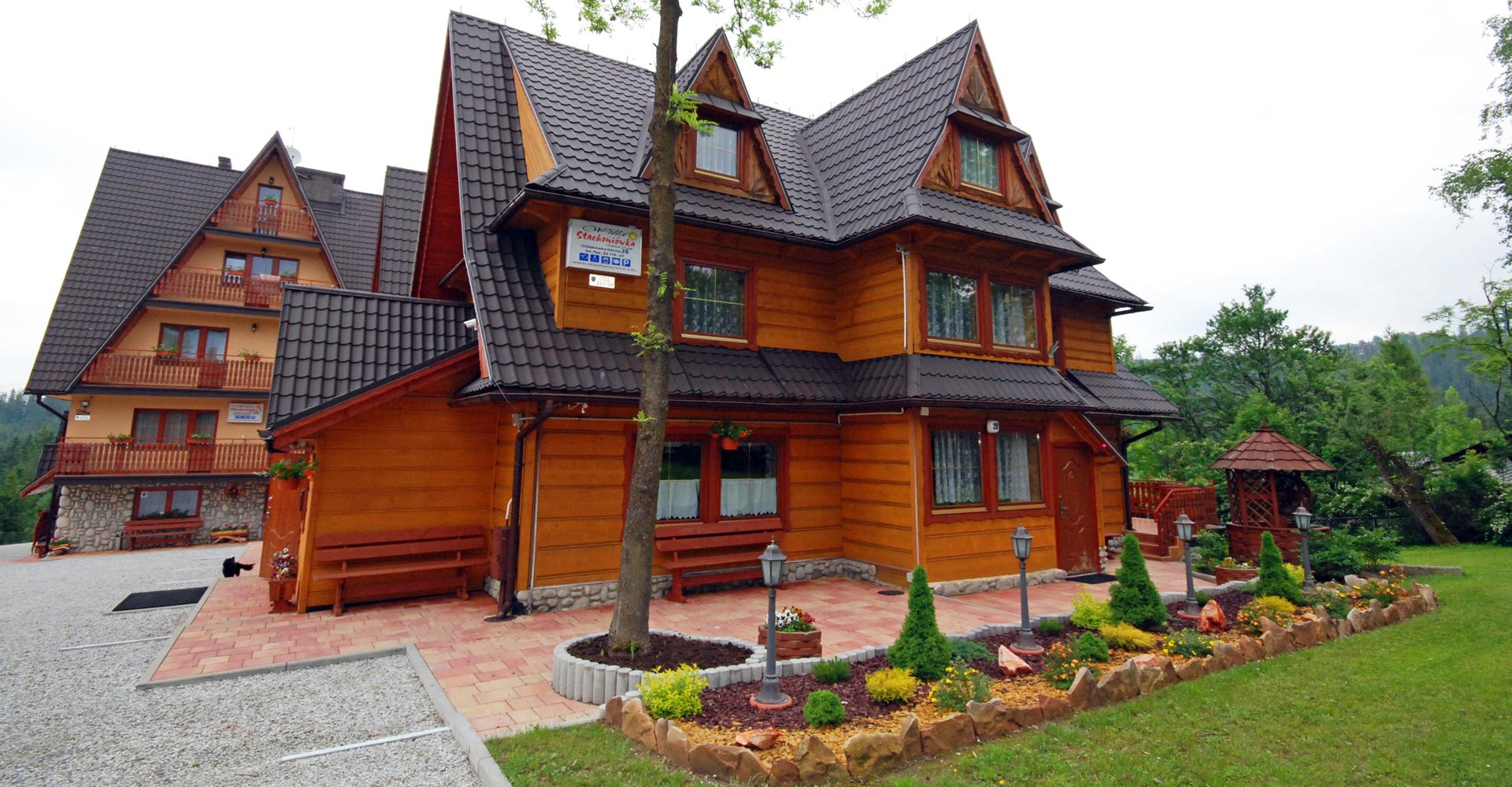 vila Zakopane kambariai apgyvendinimas kalnai Tatrai poilsis Lenkijoje